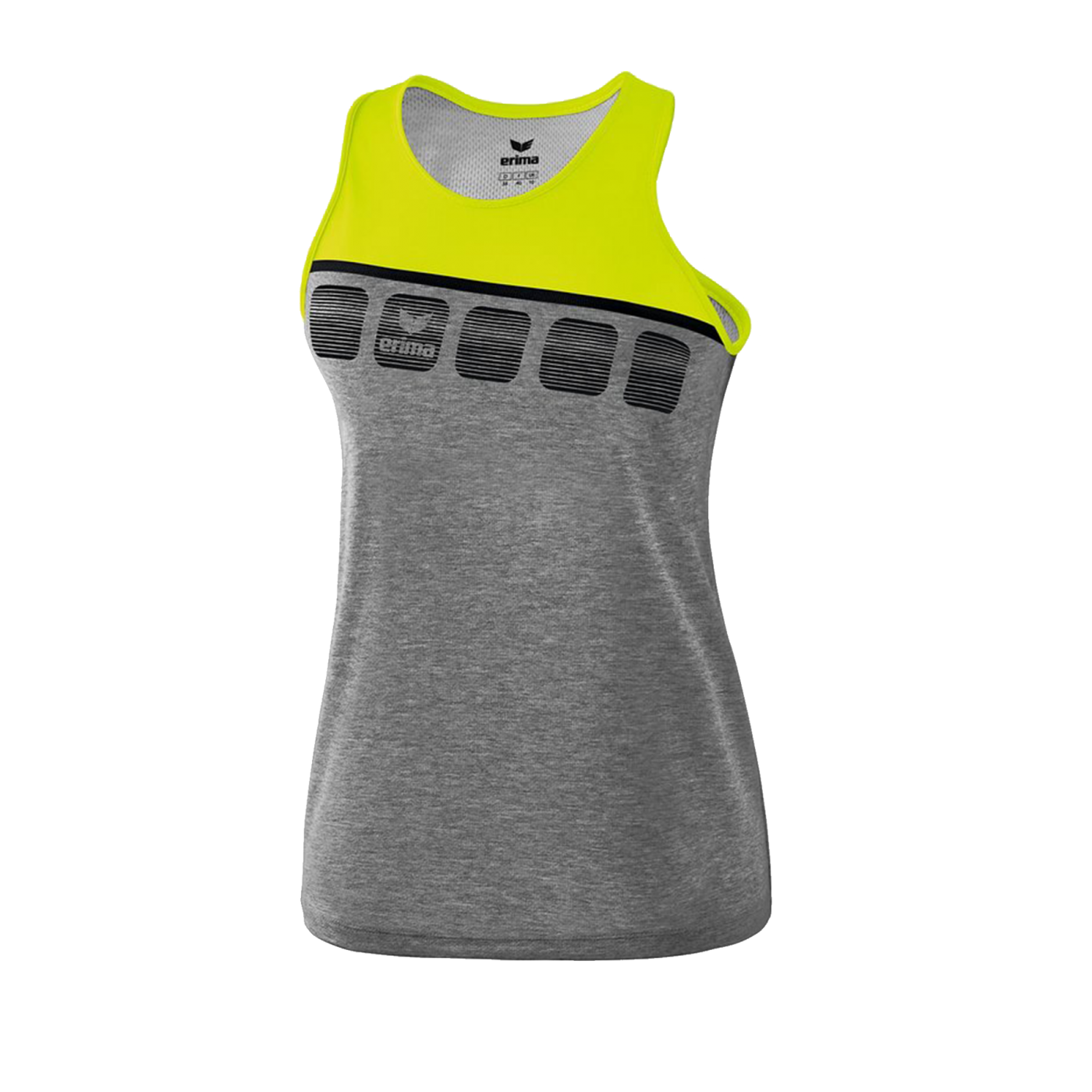 Erima 5-C Tanktop Damen Grau Grün