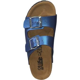 Bio Life Pantolette in blau