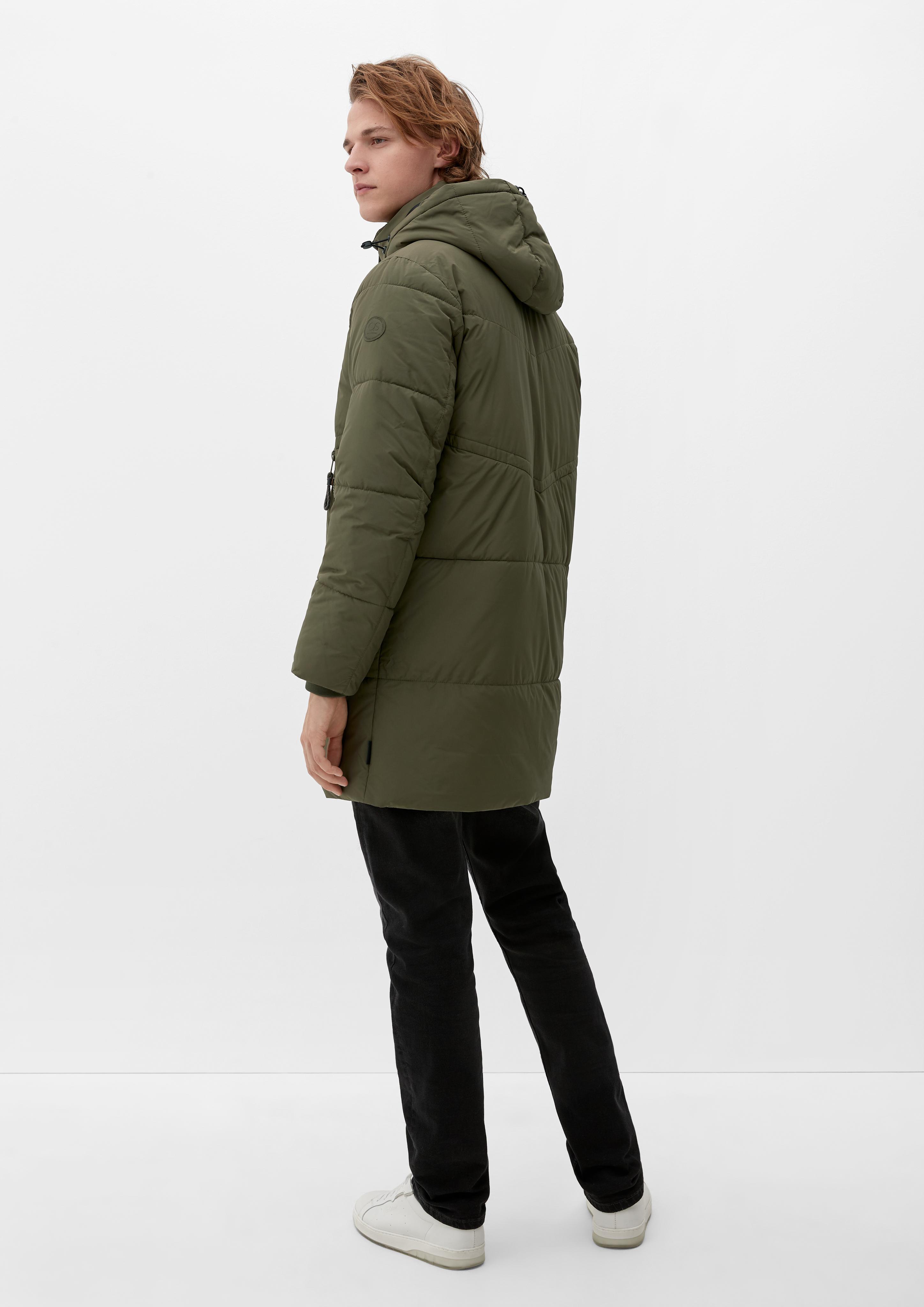 Steppjacke mit abnehmbarer Kapuze  2115923-7934