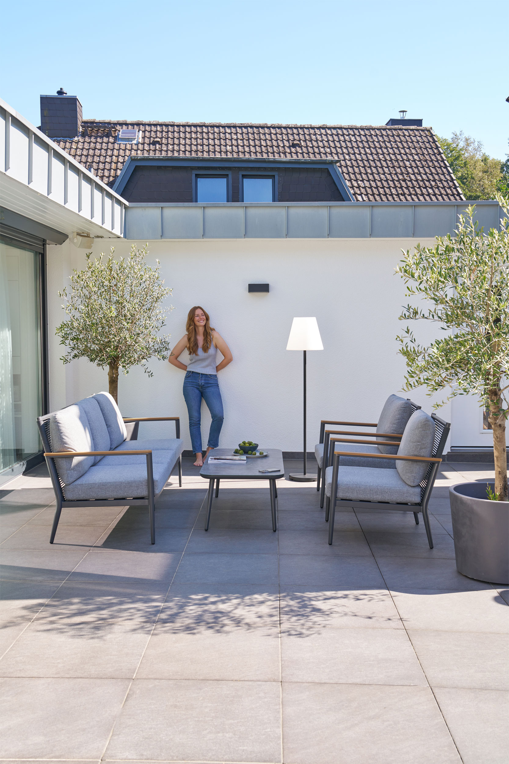 OUTDOORGartenlounge Set 4-teilig