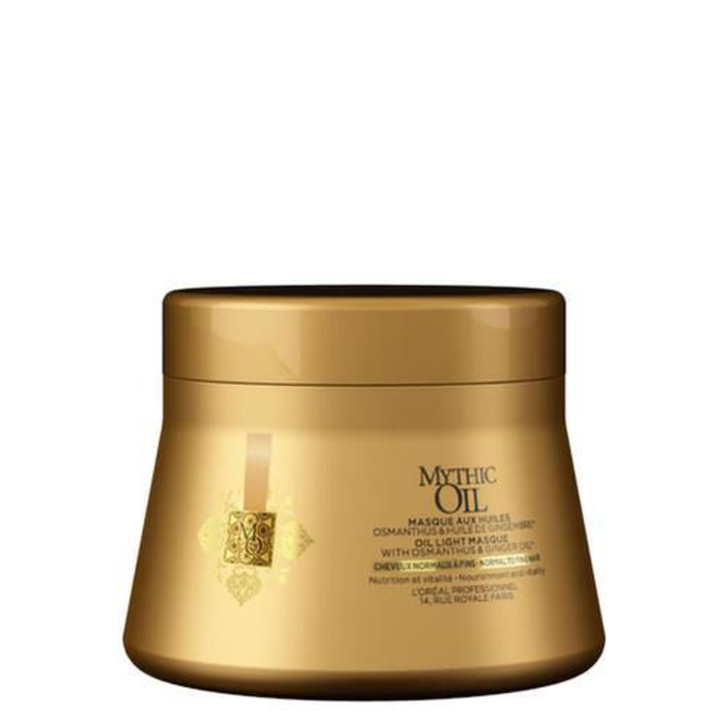 l'oréal professionnel Mythic Oil Masque Cheveux Normaux à Fins 200 ml