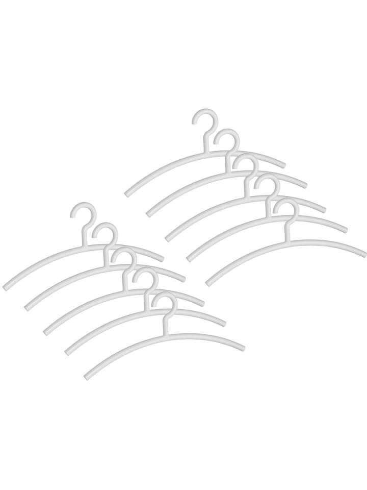 Wenko Kleiderbügel Mod. Mir Weiß 10er Set, Kleiderbügel Mir Weiß 10er Set in Weiß günstig kaufen onesize
