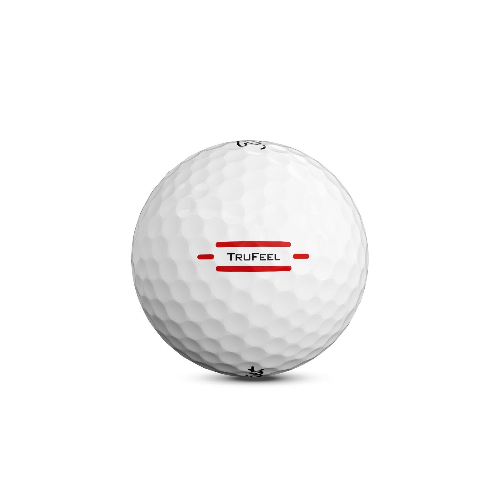 Titleist Golfball Titleist TruFeel 2-Piece Golfbälle 12 Stück, Schneller TruTouch Kern mit sehr niedriger Kompression