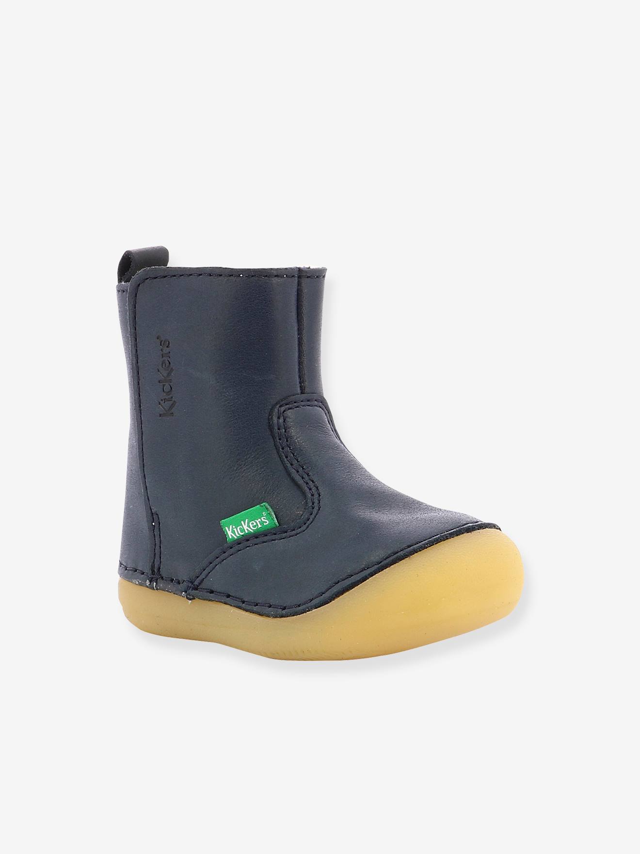 Kickers Jungen Baby Lauflernboots SOCOOL CHO KICKERS - camelfarben