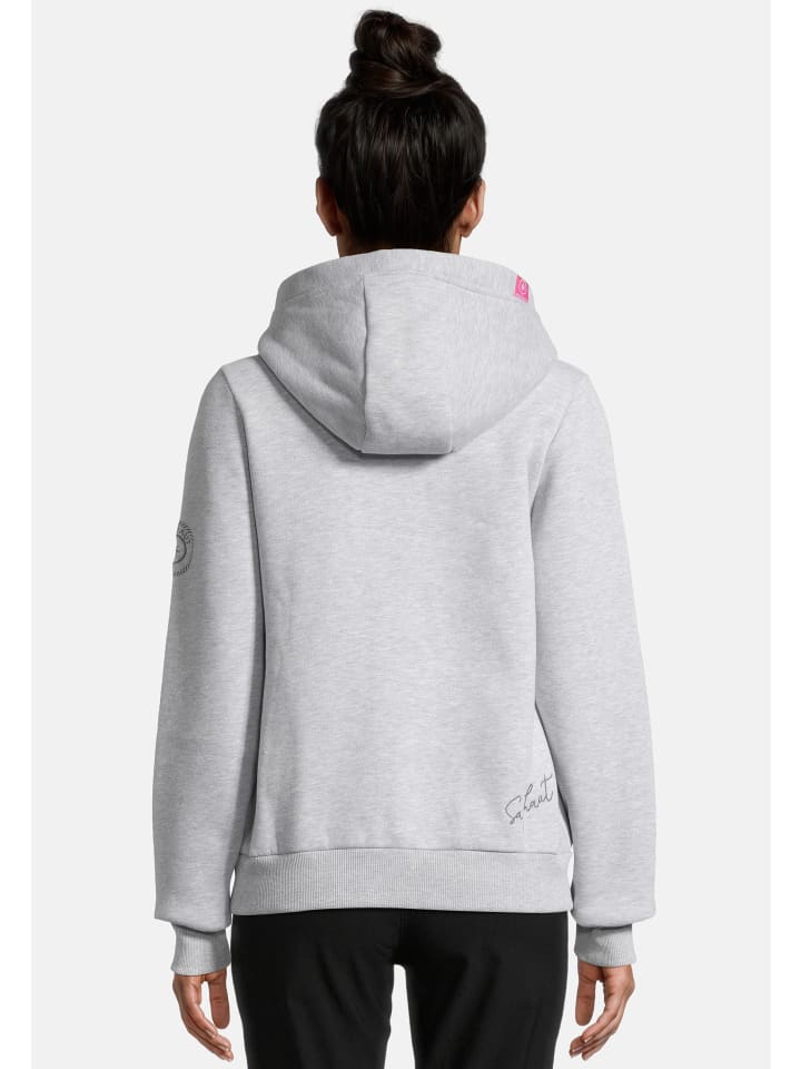 Salzhaut Sweatjacke Sööte Jacke in Grey Melange günstig kaufen