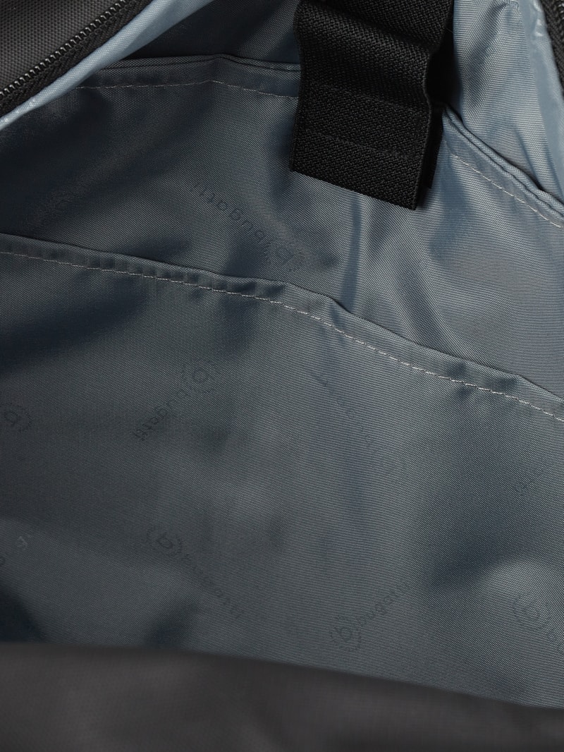 Sporttasche mit Logo in schwarz
