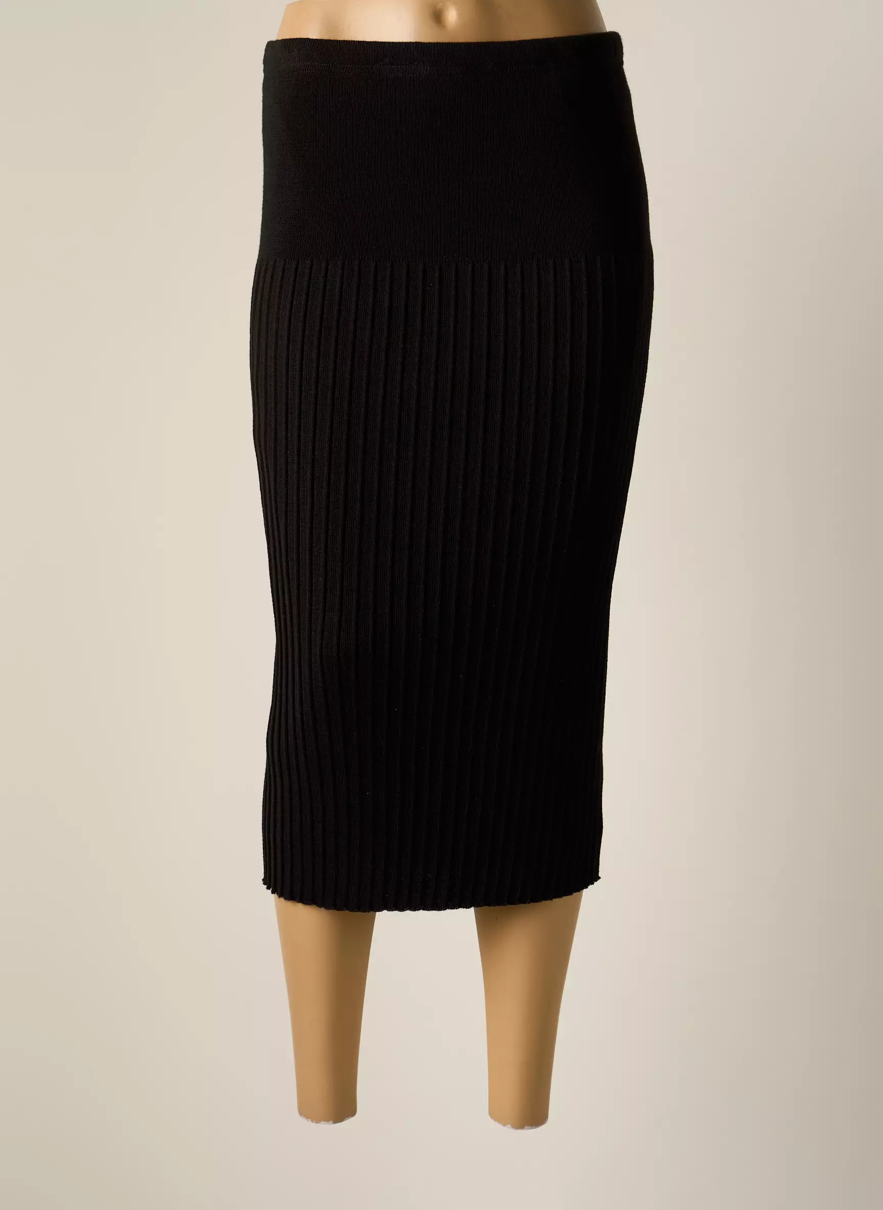 Jumfil Jupes Mi Longues Femme couleur noir