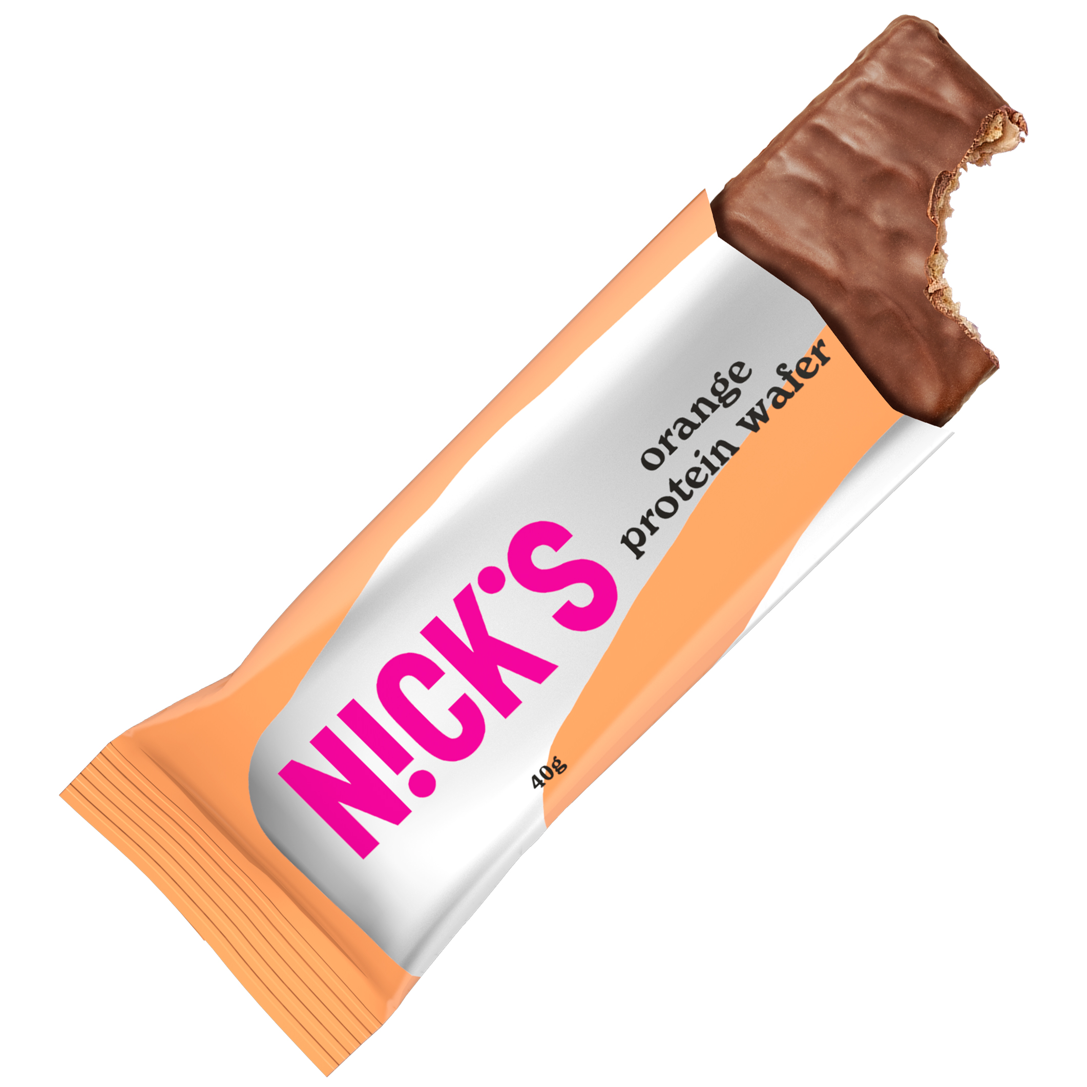 N!CK'S Protein Wafer Orange 40g