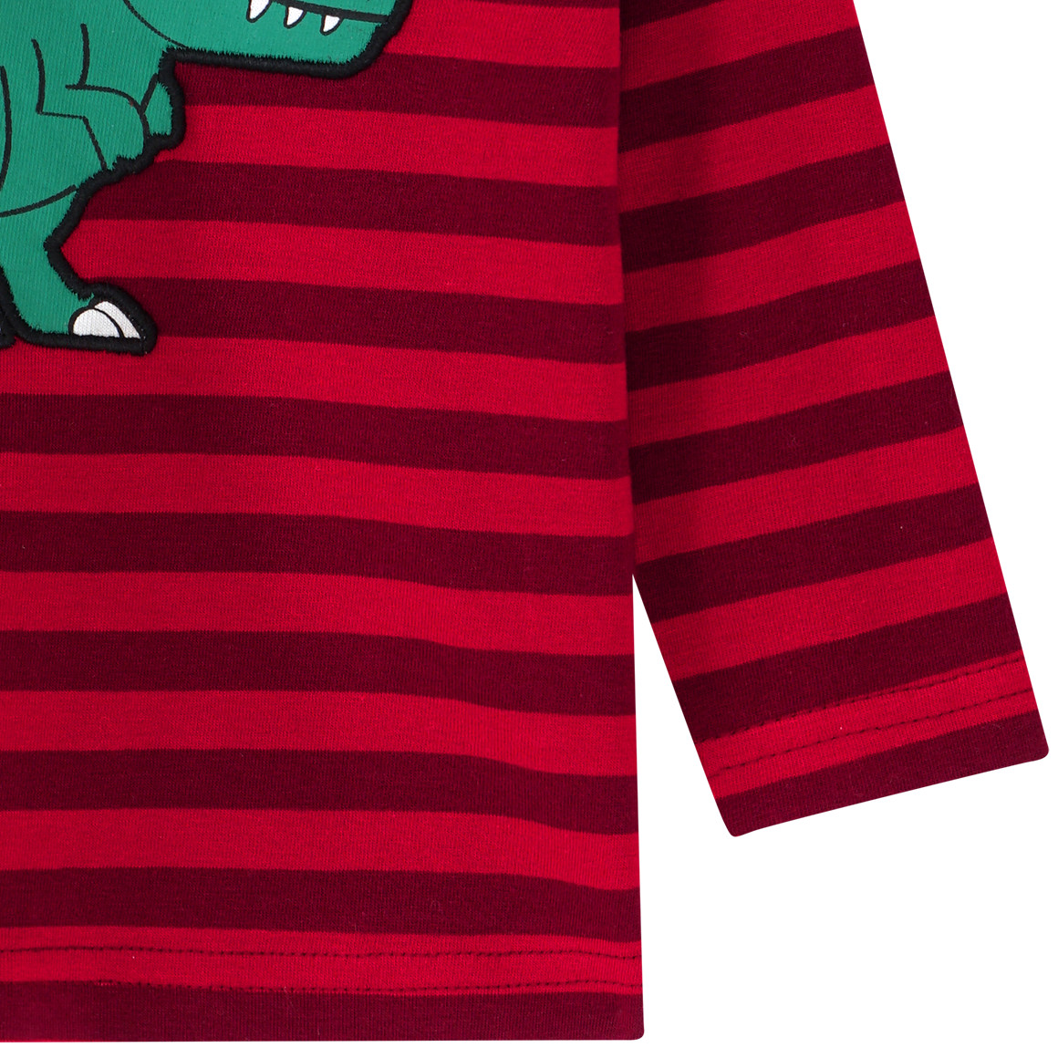 Baby Langarmshirt mit Blockstreifen