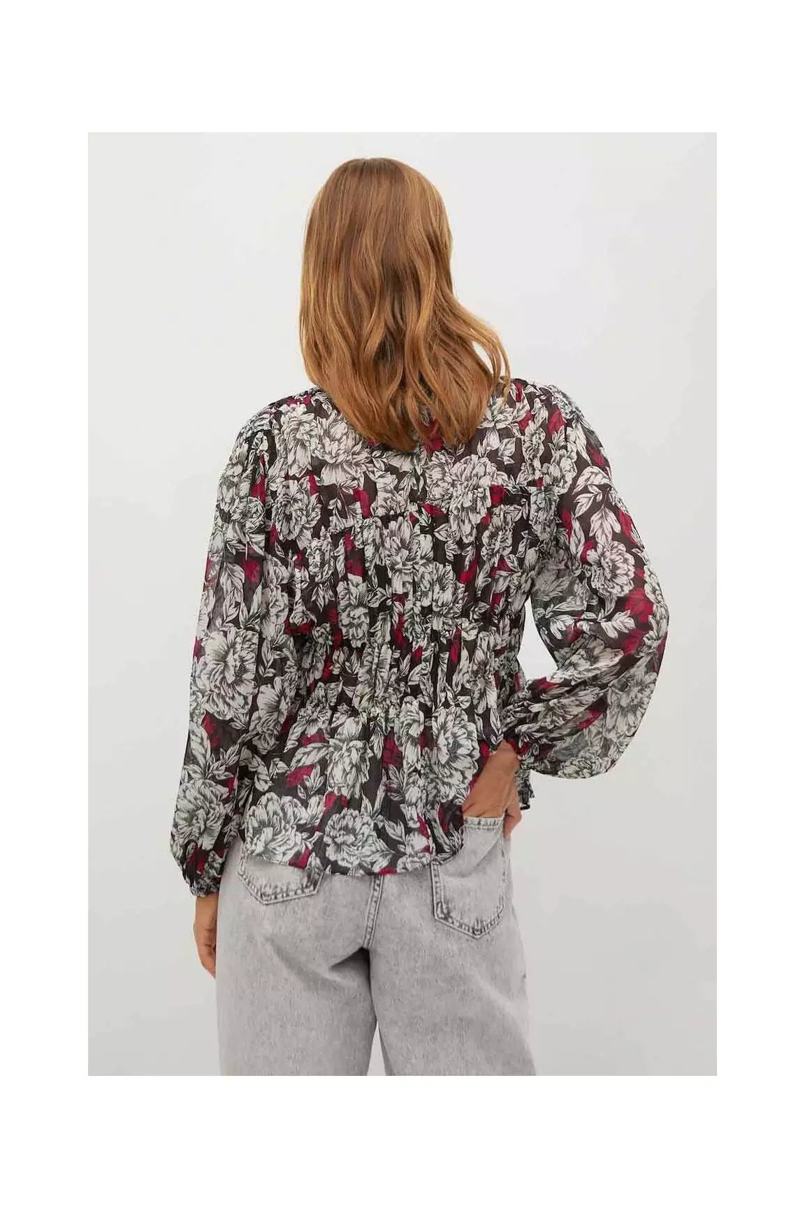 Mango Blouses Femme couleur rouge