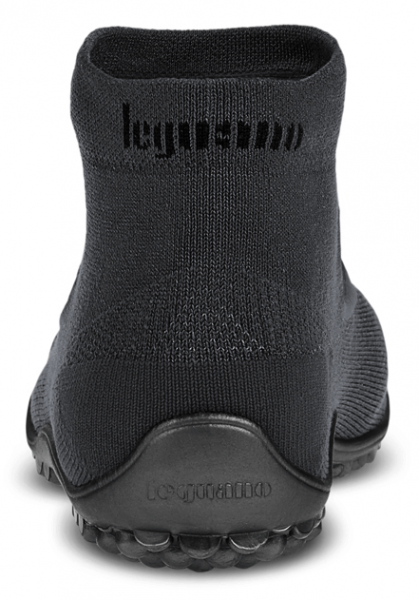 Leguano ~ Sockenschuh Ballerina ~ schwarz