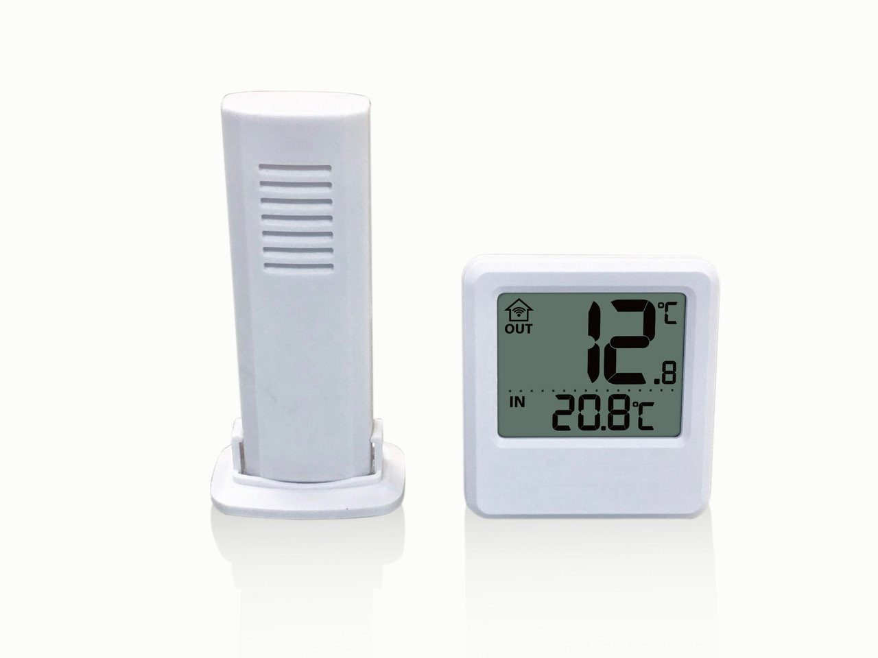 technoline WS 9114 Wetterstation (inklusive Außensender, mit übersichtlicher Innen- und Außentemperaturanzeige)