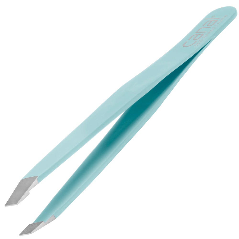 Canal Haarpinzette schräg mint rostfrei 95 mm