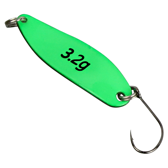 FTM Trout Spoon Hammer (3,2 g, Pink/Grün UV)