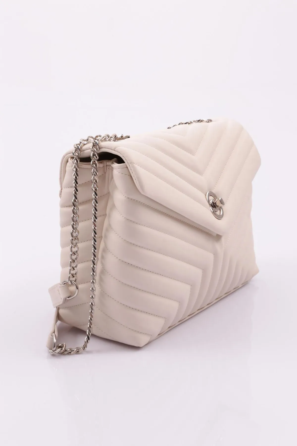 DGN  7268 Modell Beige Damen Schulter- und Umhängetasche