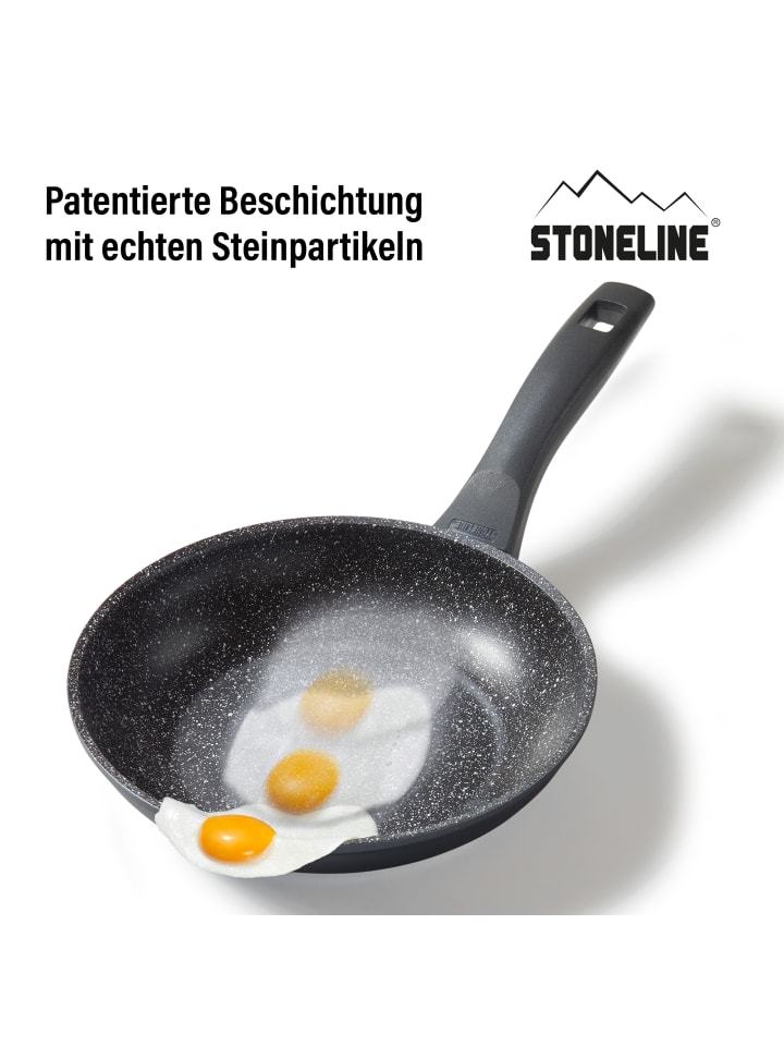 Stoneline Bratpfanne 20 cm | ohne Deckel in Anthrazit günstig kaufen Ø 20 cm