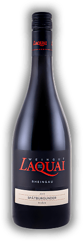 Paul Laquai, Spätburgunder Rotwein, trocken, 2019, Rheingau  Paul Laquai, Spätburgunder Rotwein, trocken, 2019, Rheingau   Jahrgang 2019 - 0,75	 Liter - Vol 13,0%