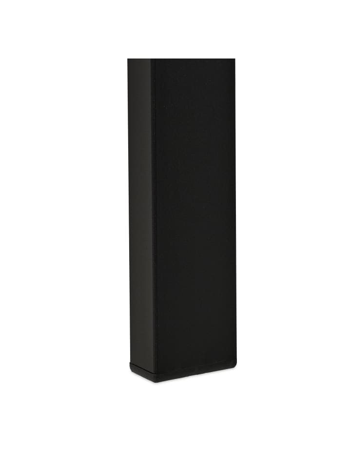 relaxdays Gartenbank in Schwarz - (B)127 x (H)85 x (T)62 cm günstig kaufen onesize