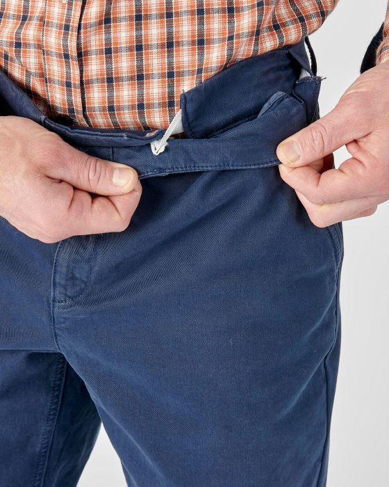 Pantalon chino toile épaisse chaude