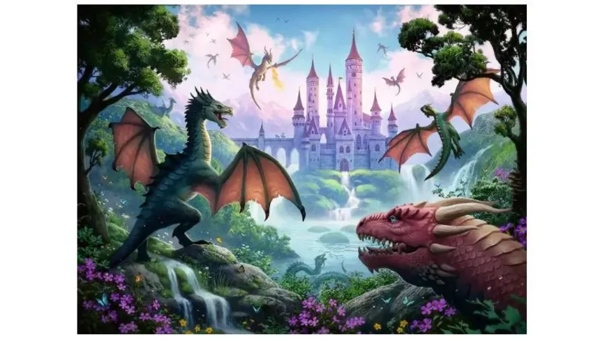 Ravensburger Puzzle - Magischer Drache - 300 Teile