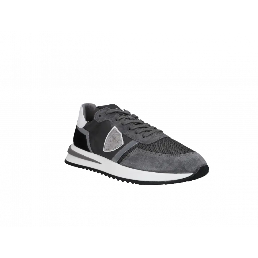 Philippe Model - Sneaker low TYLU W035 Veloursleder - grau