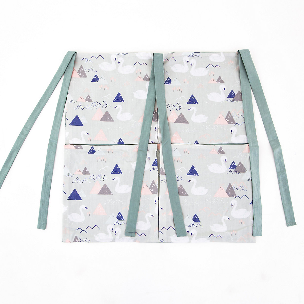 Dreamer Kinderbett-Organizer, mit 4 Taschen 60x60cm