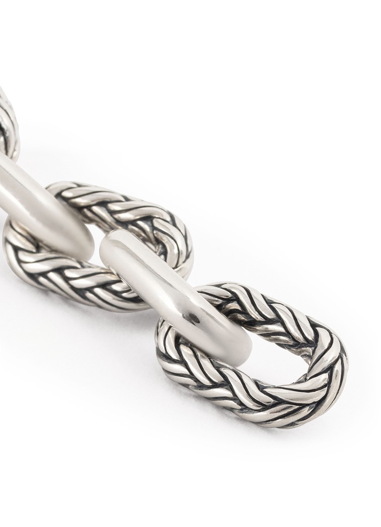 Buddha to Buddha Katja Link single silver stud earring