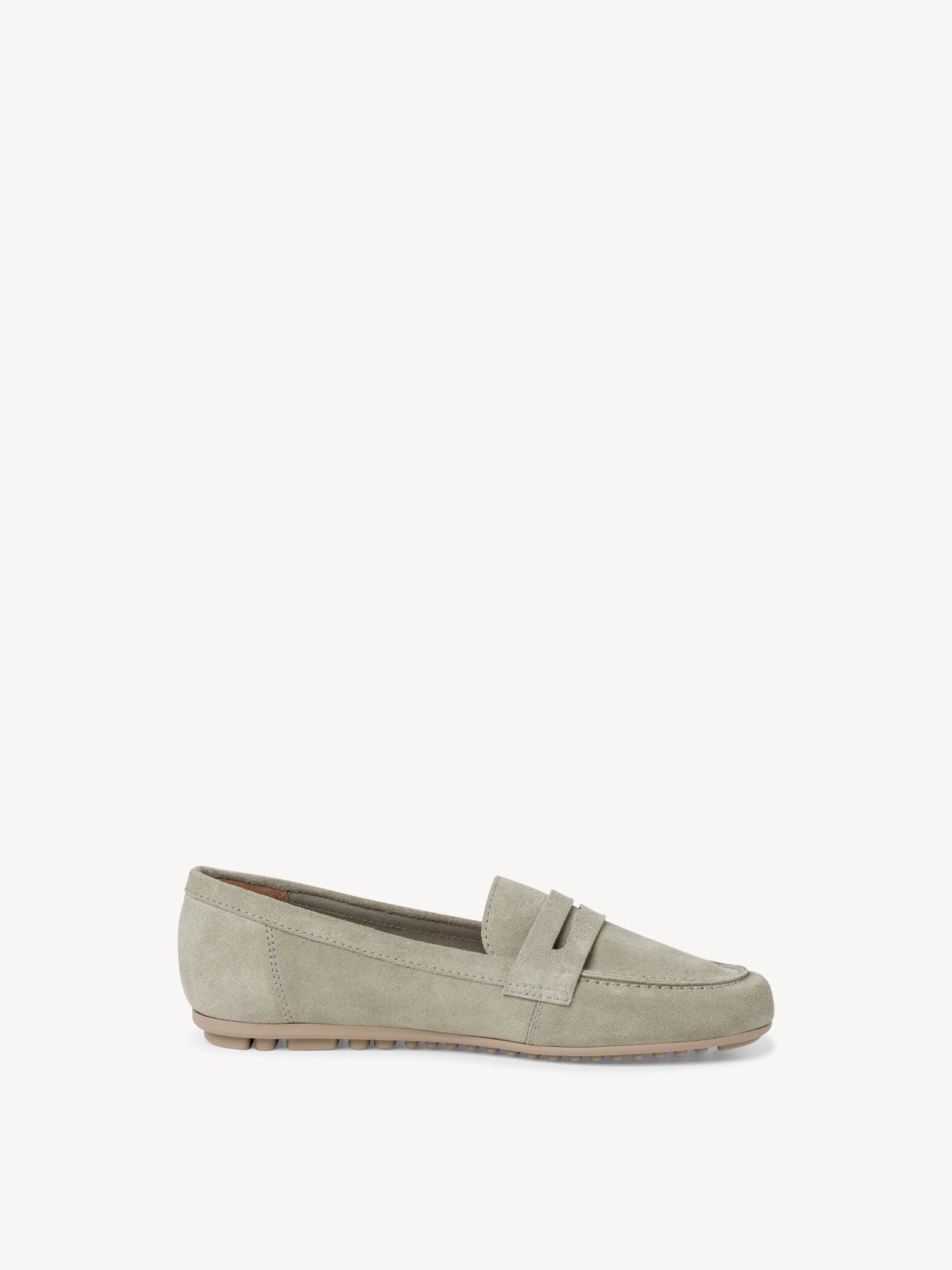 Mocassin en cuir - vert