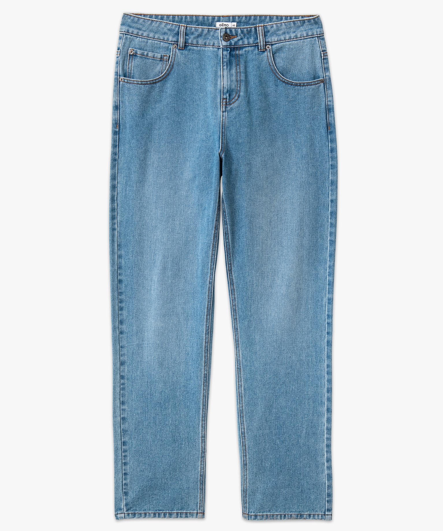 Jean loose délavé homme stone | GEMO