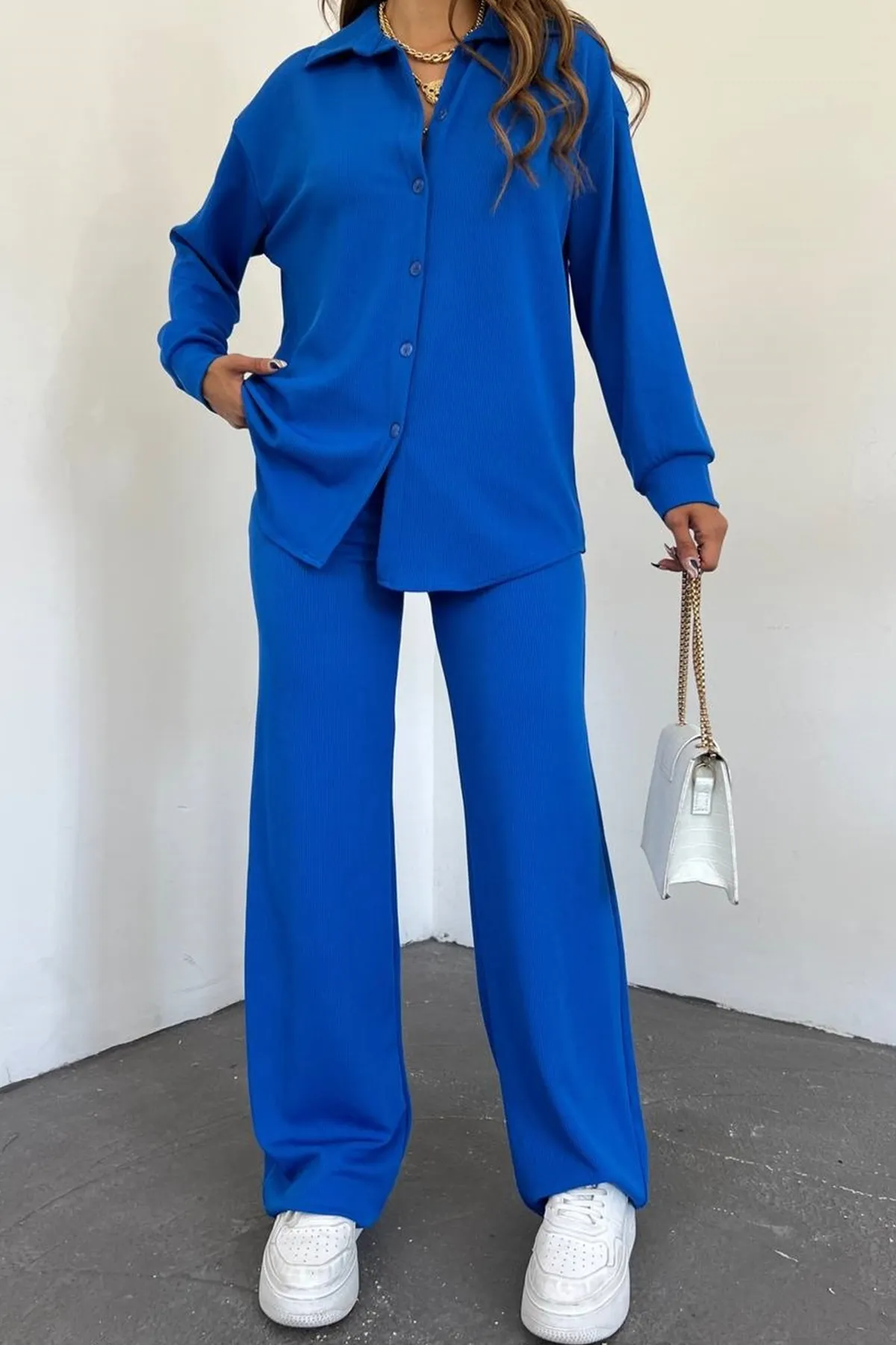 lovebox  Zweiteiler - Blau - Regular Fit