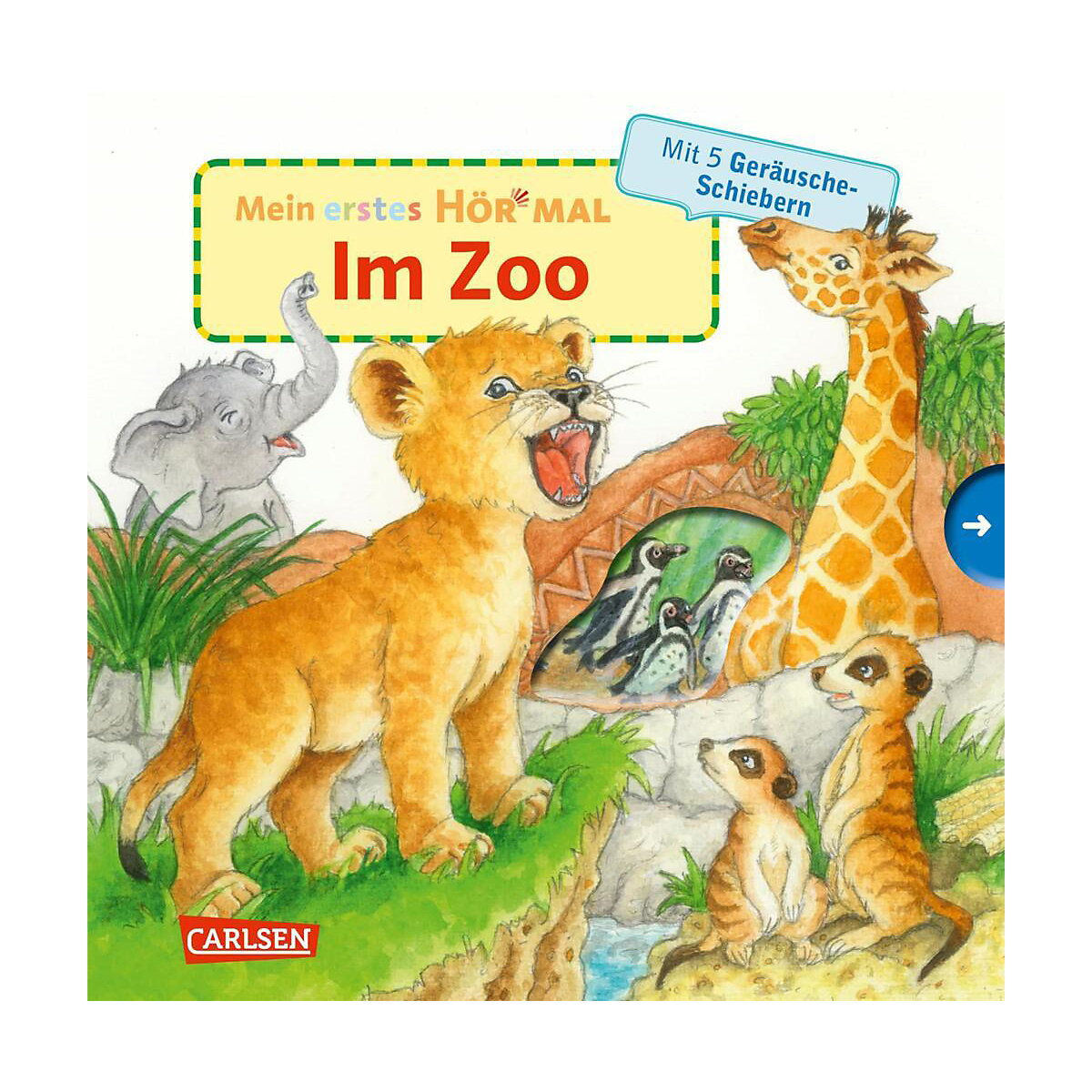 Mein erstes Hör mal (Soundbuch ab 1 Jahr): Im Zoo