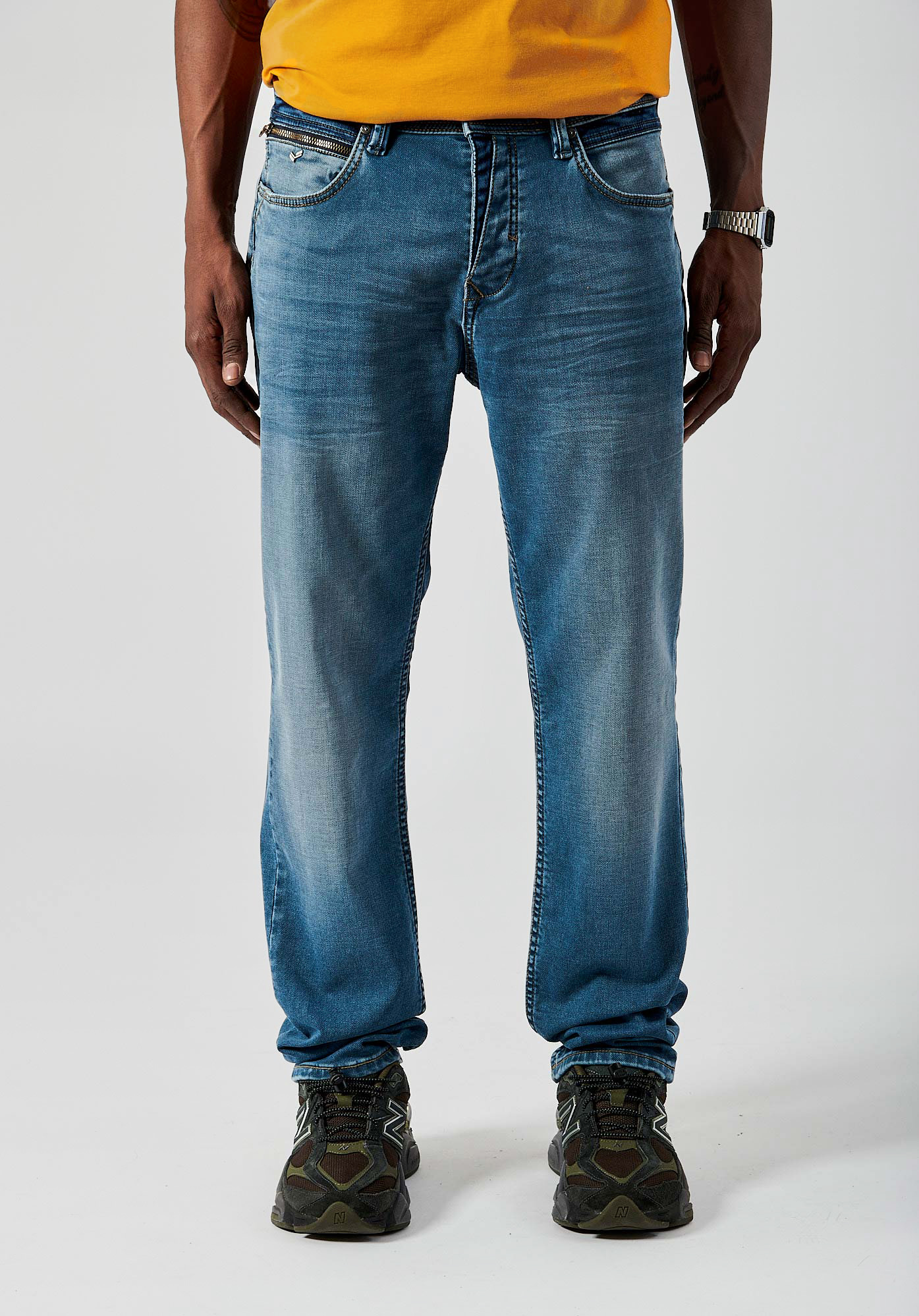 ANK    Jean straight Homme