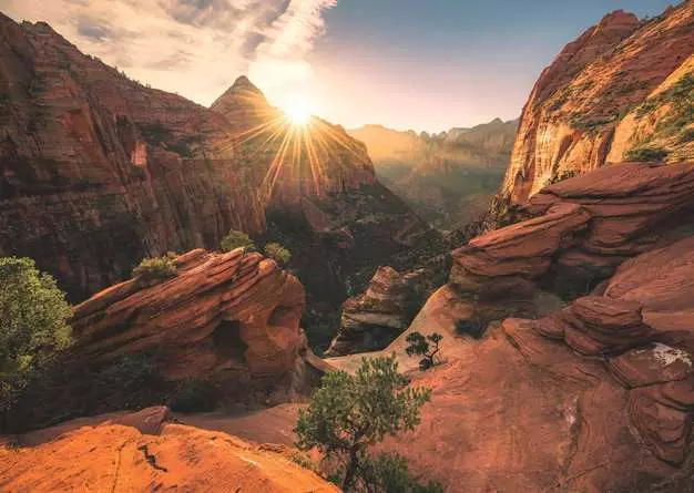 Puzzle 1000 Teile - Zion Canyon USA