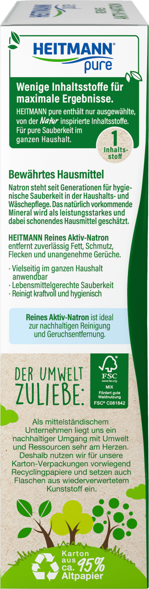 Natron Aktiv Pulver, 350 g