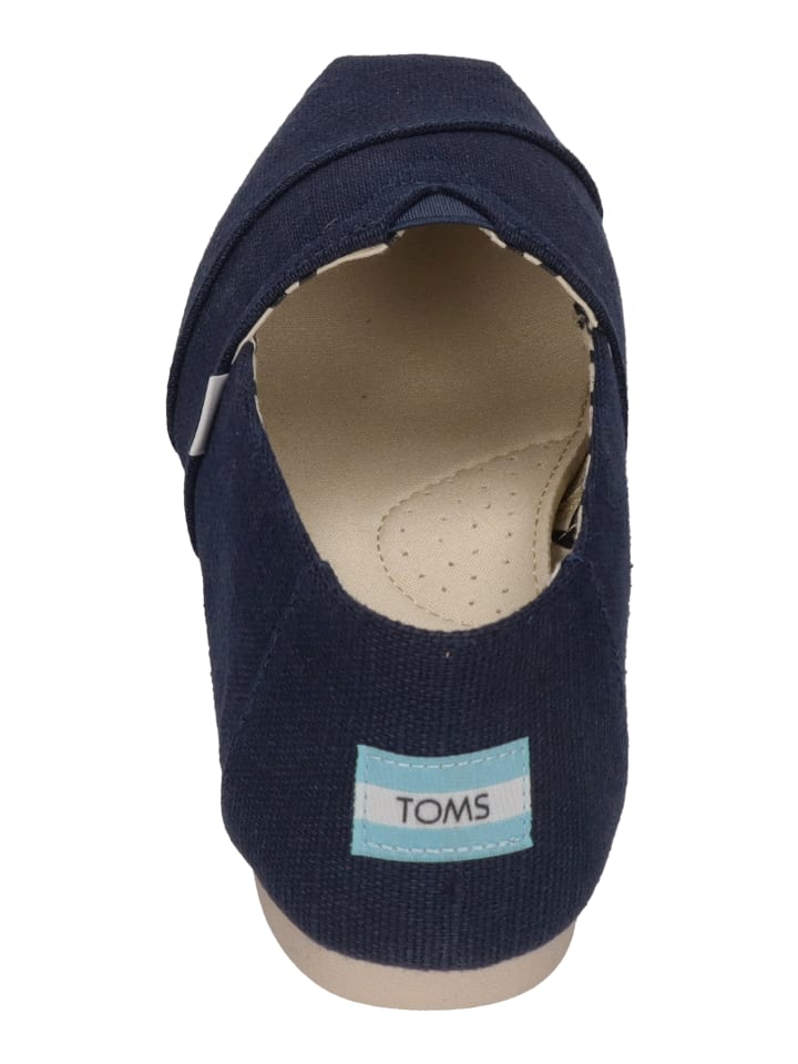 TOMS Espadrilles ALPARGATA in blau günstig kaufen 38,5