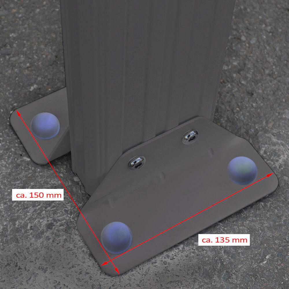 Home Deluxe DESIGN Carport FALO - Anthrazit