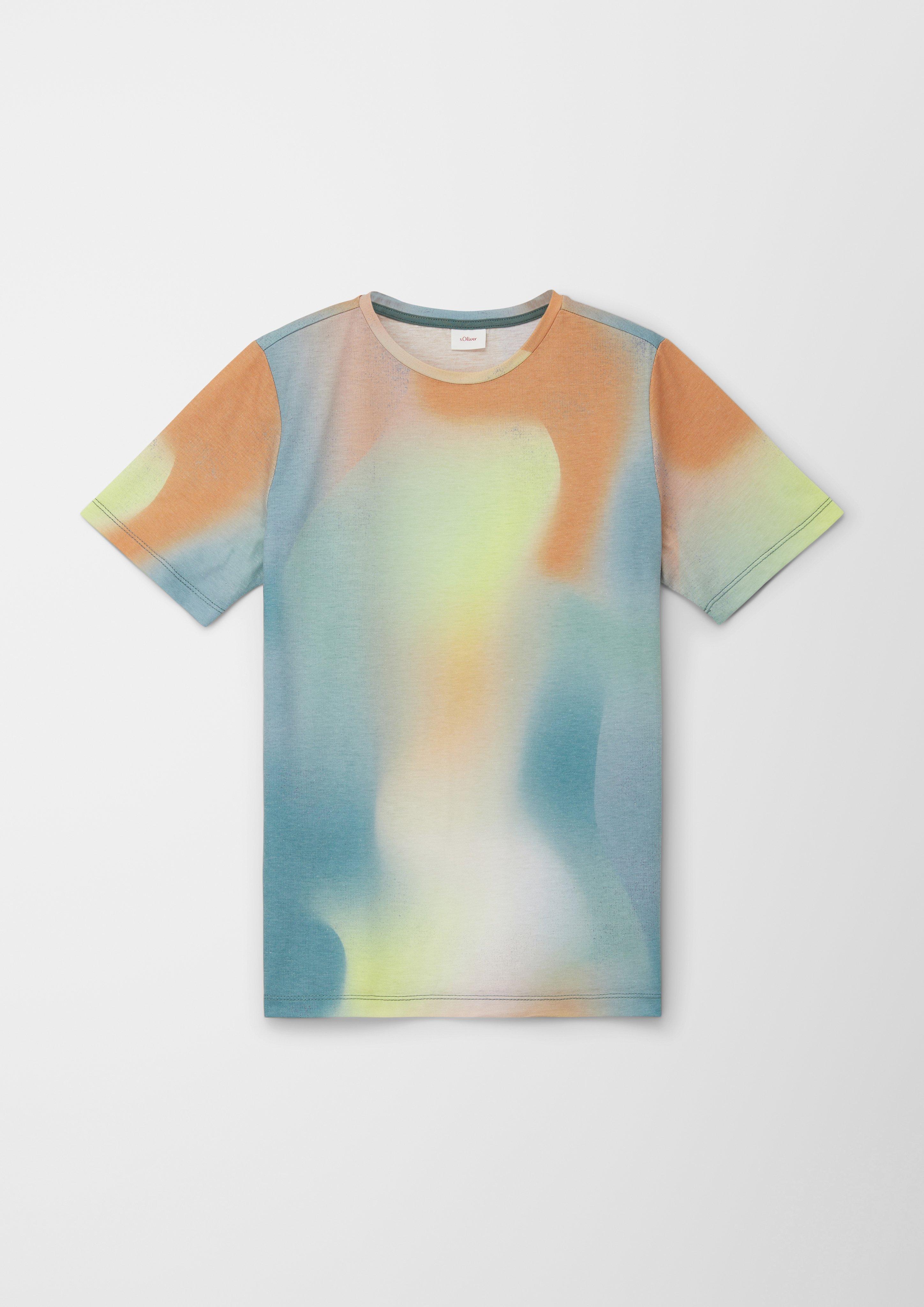 T-Shirt mit Allover-Muster  2124934-67A2
