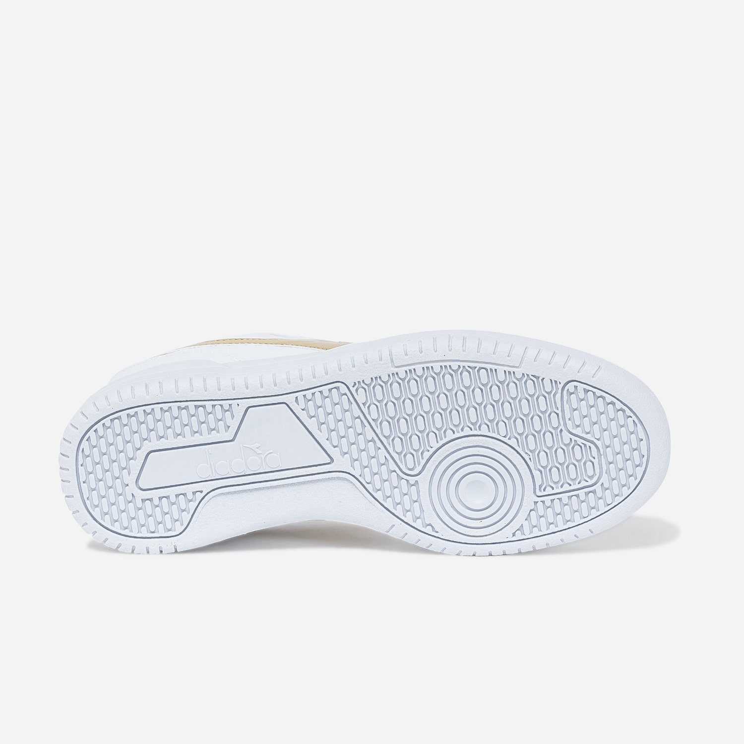 Tennis DIADORA blanche et dorée