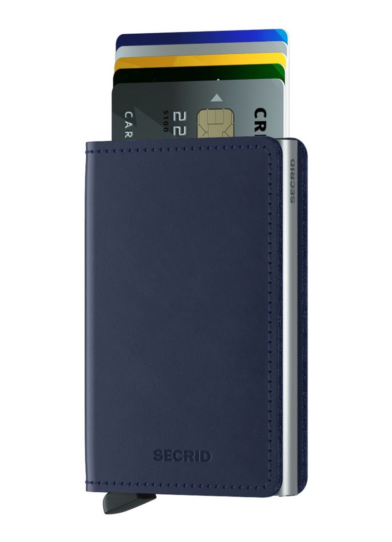 Portafoglio sottile Secrid con porta carte in pelle