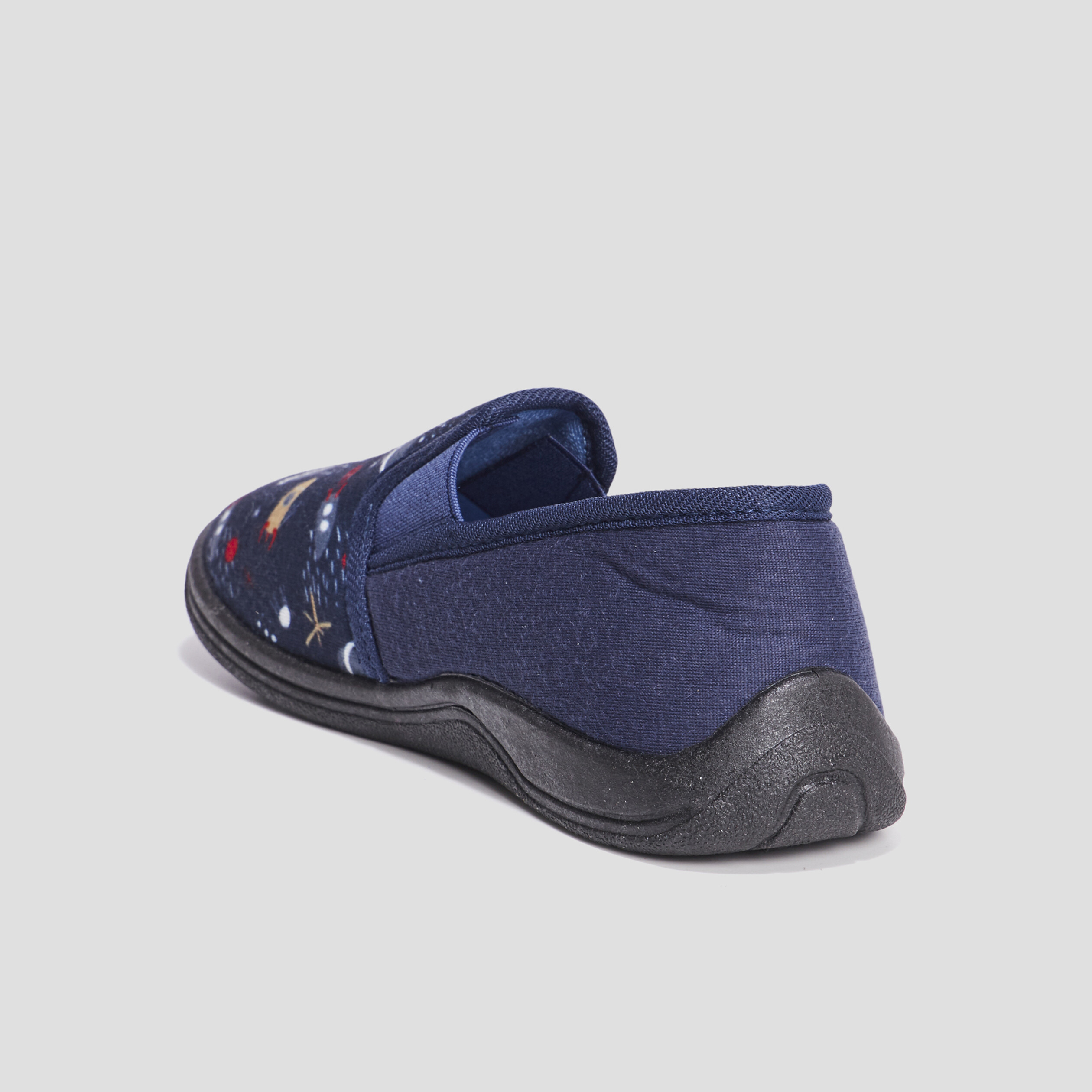 Chaussons emboîtant bleu marine garçon | La Halle