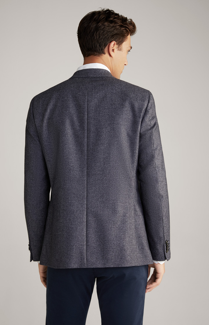 Flanell-Sakko Four in Blau meliert