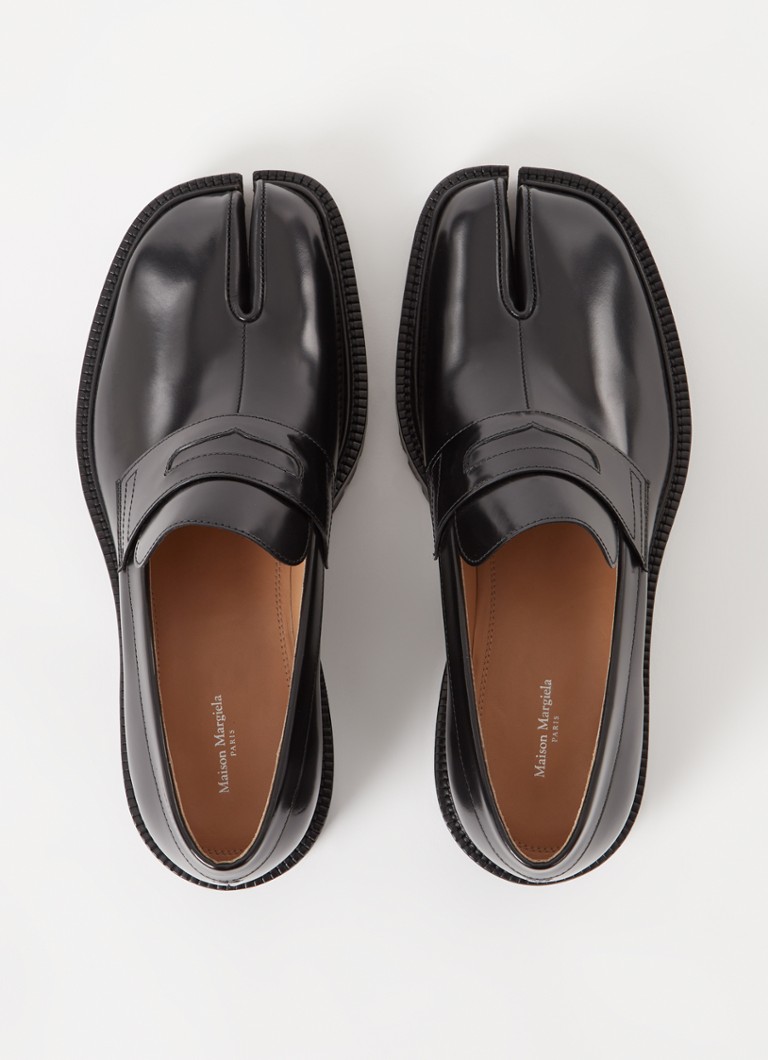 Maison Margiela Tabi mokasín z teľacej kože