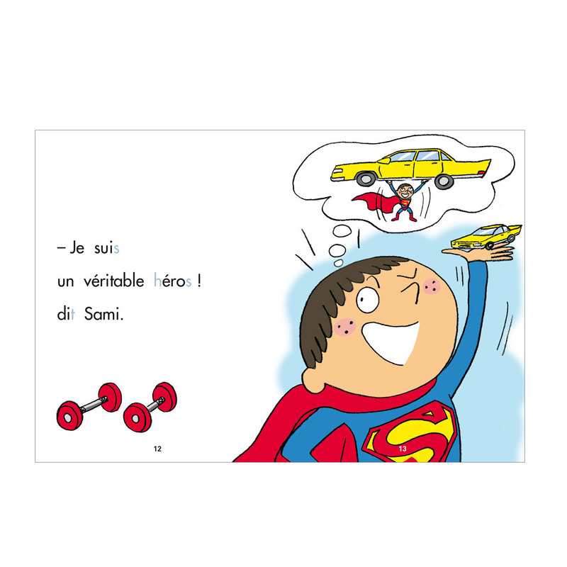 Livre Les super héros, CP Niveau 1, Sami et Julie - Hachette Education