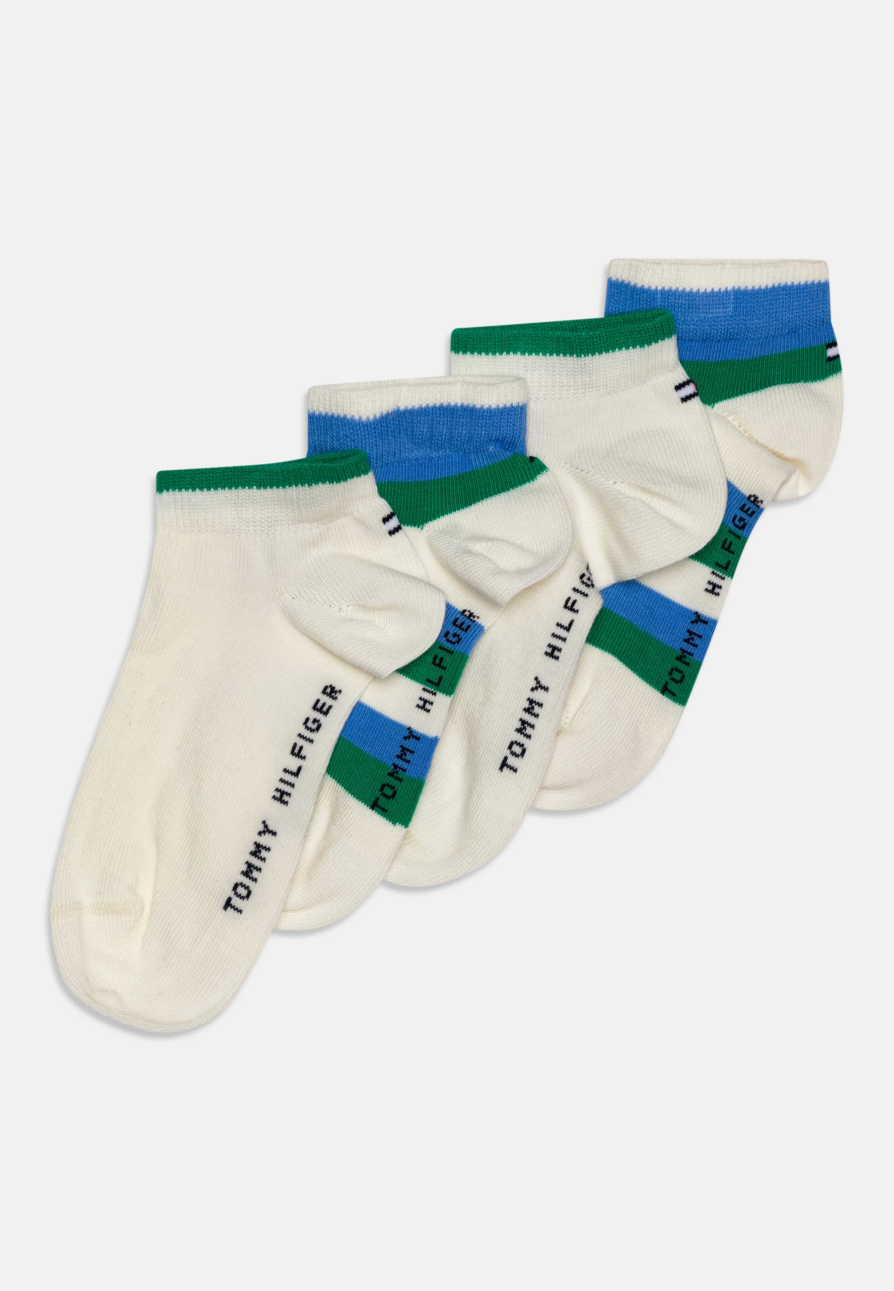 Tommy Hilfiger KIDS BASIC QUARTER UNISEX PACK DE 4 - Calcetines