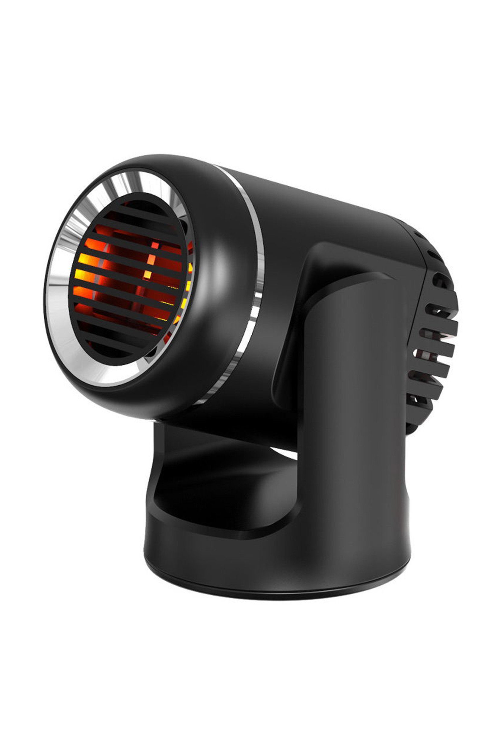 meeteu Heizlüfter 12V 200W Auto Heizung Luftheizung Defroster, 2 in 1 KFZ Truck Heizlüfter, Tragbare, 360° drehbar