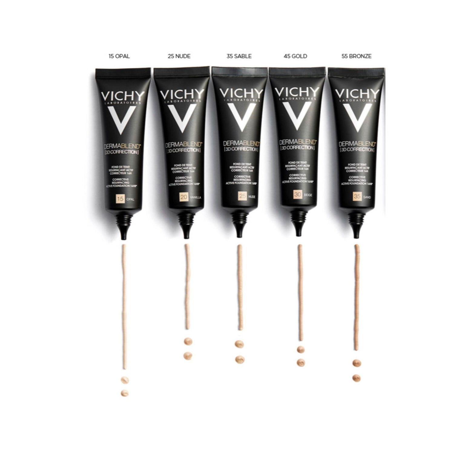Vichy DERMABLEND 3D Correction SPF25 Fond de Teint Resurfaçant 30 ml
