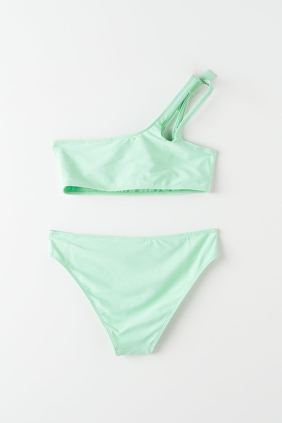 Y one shoulder bikini set