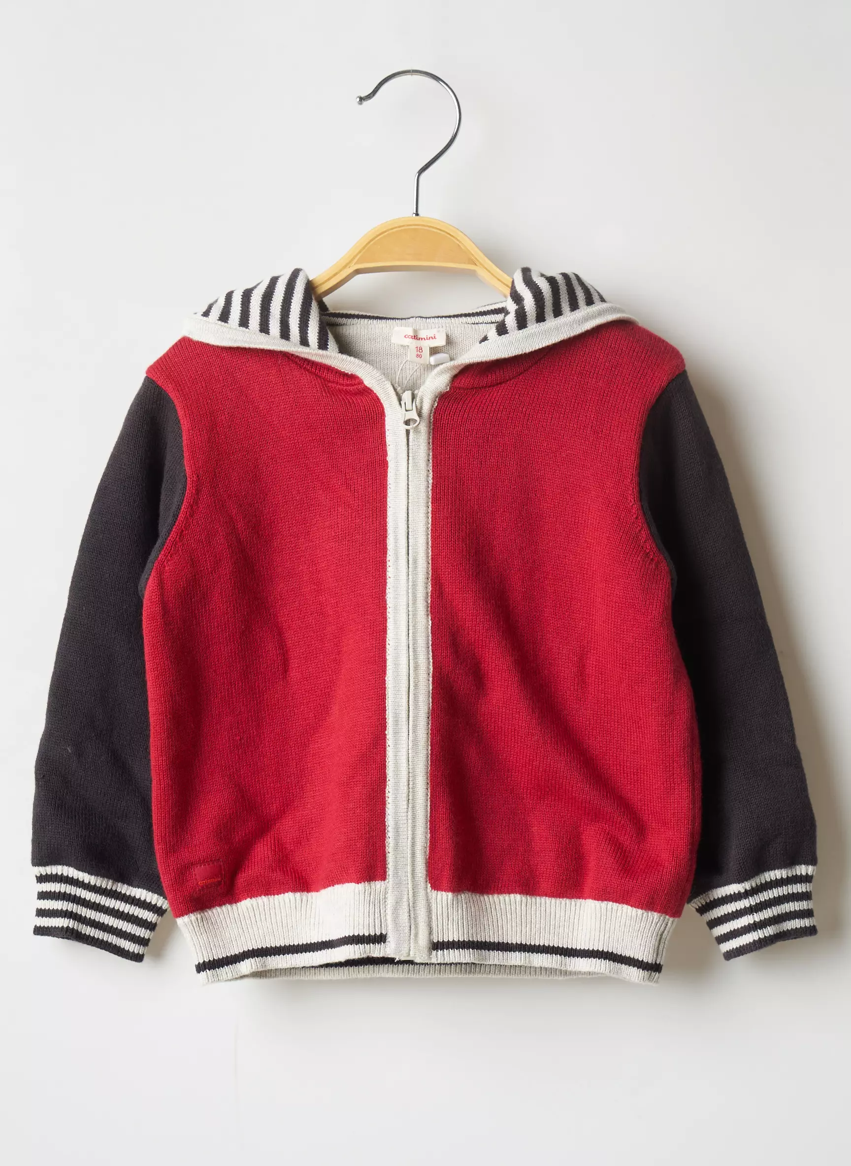 Catimini Fine Maille Garcon couleur rouge