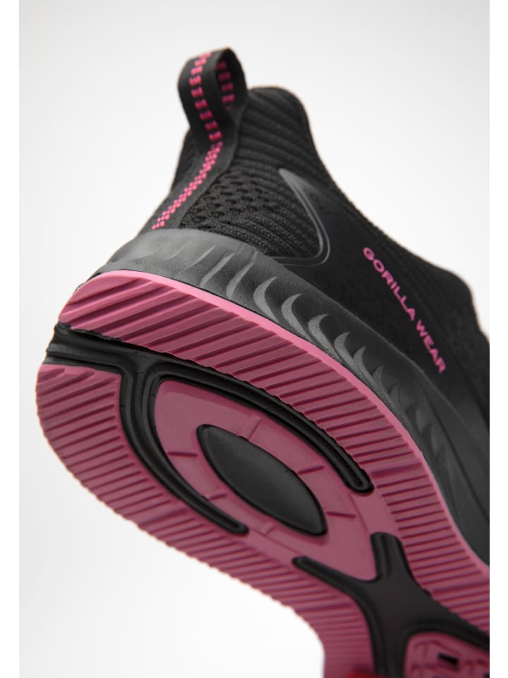 Gorilla Sportschuhe - Milton - Schwarz/Fuchsie günstig kaufen