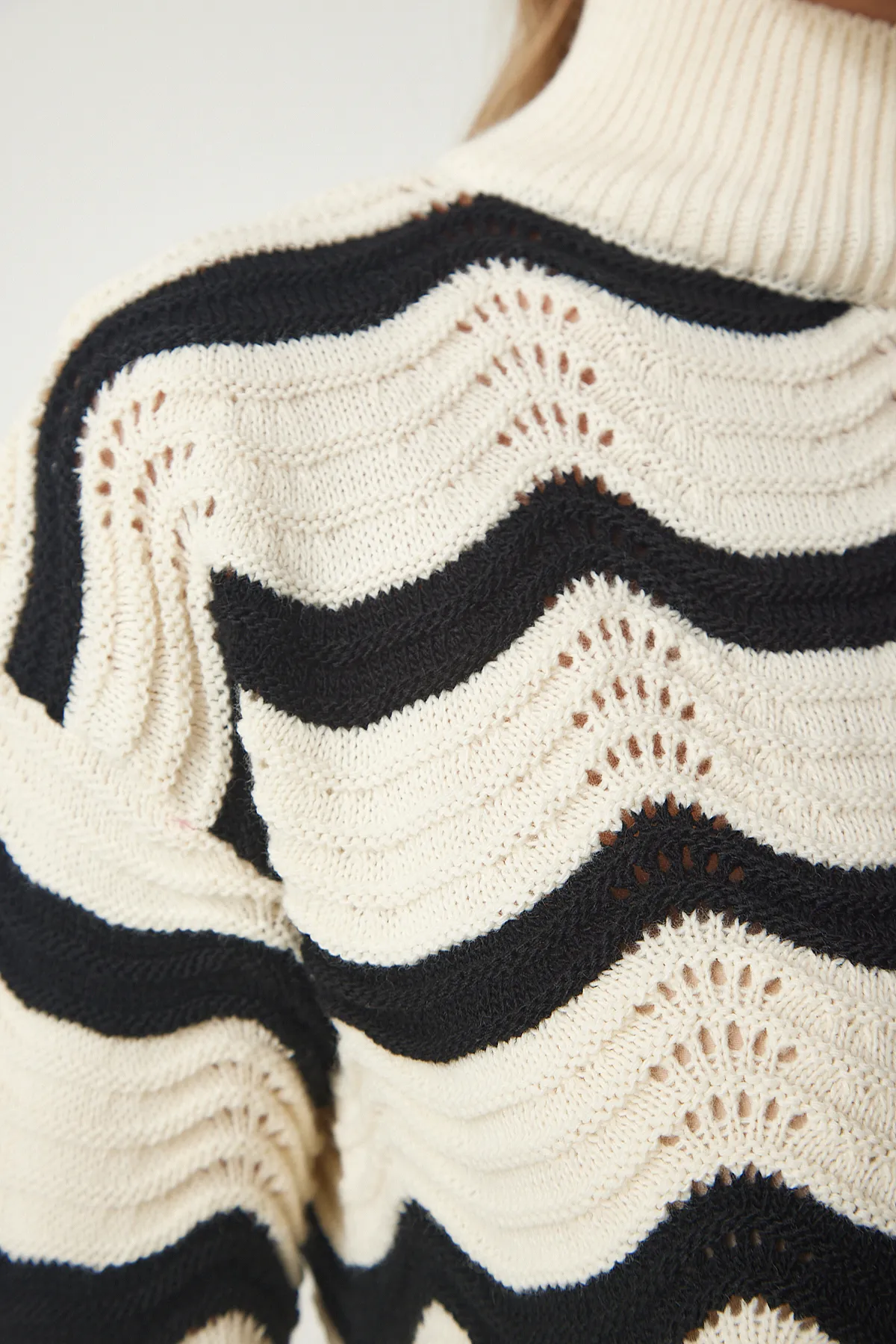Happiness İstanbul  Pullover - Beige - Regular Fit